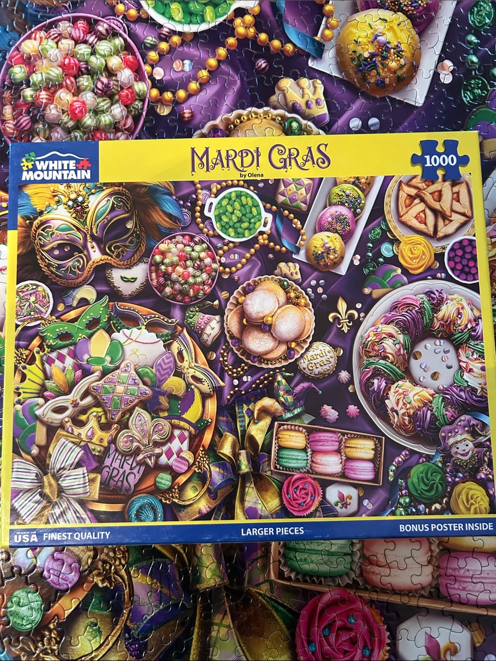 White Mountain Mardi Gras Puzzle